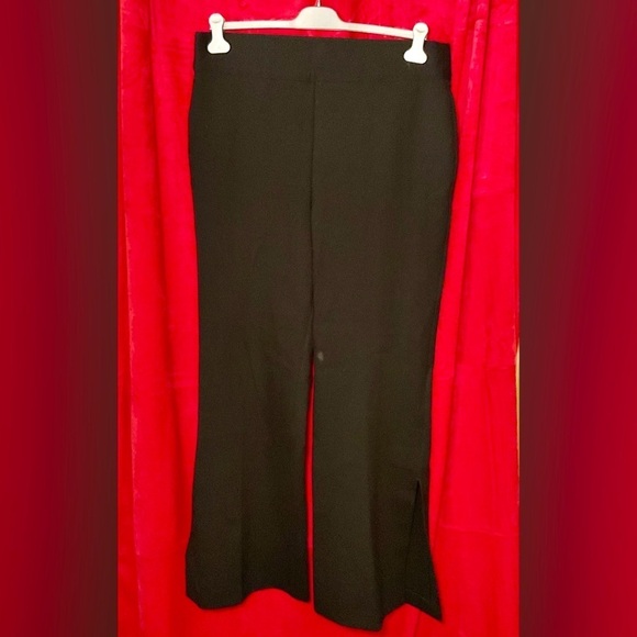 SPANX Pants - Spanx Black Pants Pull Up Size 2x with Split Hem  Plus Sizes